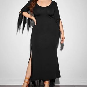 Black Morticia Dress size 3xl